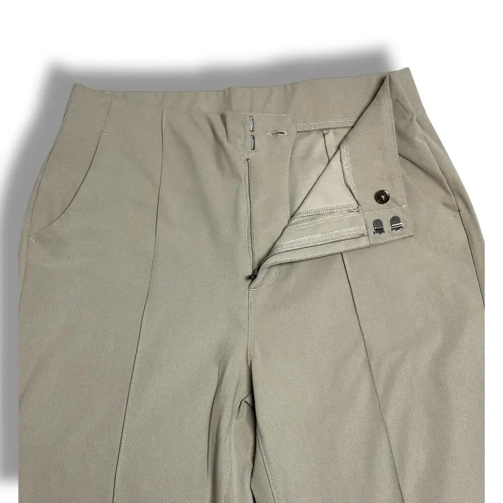 Vuori Women's Meta Wide Leg Trousers in Taupe - Picture 10 of 11